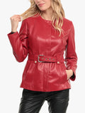Red Lakes Leather Guignard Jacket