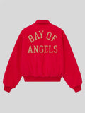 Rhude Bay Of Angels Corduroy Jacket Red