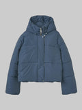 Rhude Logo Puffer Jacket Blue