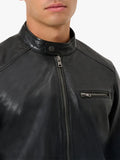 Andre Black Leather Jacket