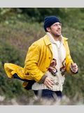 Ryan Gosling Project Hail Mary Yellow Leather Coat