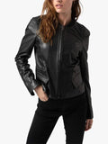 Saint and Sofia Blane Women Leather Jacket