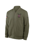 San Francisco 49ers Salute to Service Bomber Jacket 2025