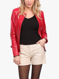 Short Leather Jacket Guignard