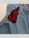 Stranger Things Indiana Fever Denim Jacket Round21
