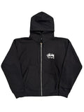 Stussy Stock New York Zip Hoodie Black