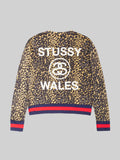 Stussy Wales Bonner Leopard Sweater