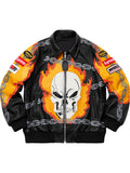 Supreme Vanson Leathers Ghost Rider Jacket Black