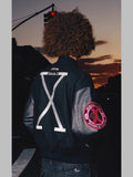 Supreme x 40 Acres Malcolm X Varsity Black Jacket