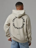 Talentless Circle Logo Hoodie Beige