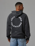 Talentless Circle Logo Hoodie Grey