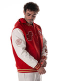 The Wild Collective 49ers Varsity Jacket with Hood