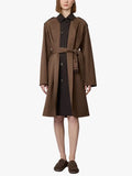 Tod's belted trench coat Brown