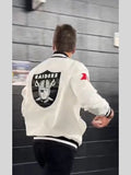 Tom Brady Raiders White Jacket