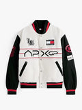 Tommy Hilfiger The APXGP Collection Satin Boxy Varsity Jacket