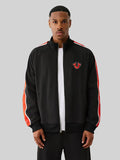 True Religion Embroidered Track Jacket Black
