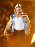 USA Flag Morgan Wallen Vest