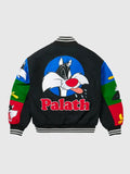 Ugg Palace Looney Tunes Varsity Jacket Black