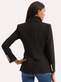 Veronica Bard Miller Dickey Black Jacket Blazer