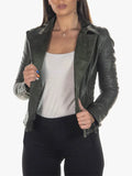Violetta Green Jacket For Women