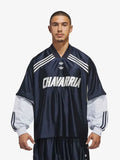 Willy Chavarria x Adidas Blue LS Dazzle Jersey