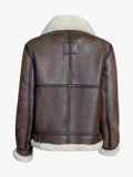 Women's Schott NYC Sheepskin B-3 Bomber Jacket