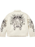 Y's x Supreme Yohji Yamamoto Leather Jacket White