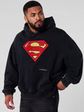 Youngla Superman Hoodie Black