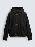 Zara Clasp Jacket Black