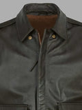 agsu army leather jacket