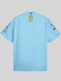 f1 ferrari blue shirt miami