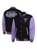golden state valkyries fisll eclipse varsity jacket