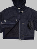 shinzo denim jacket blue