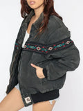 vintage carhartt jacket aztec