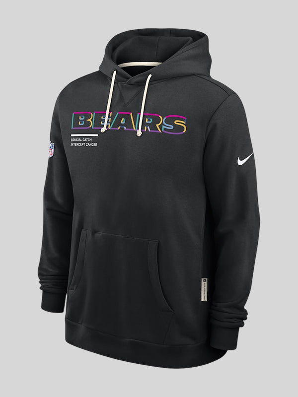 2025 Chicago Bears Crucial Catch Dri Fit Hoodie