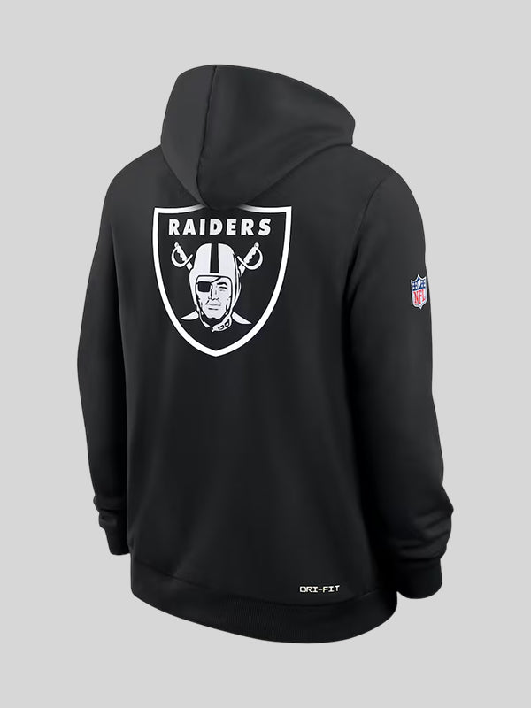 2025 Crucial Catch Nike Dri Fit Hoodie Las Vegas Raiders
