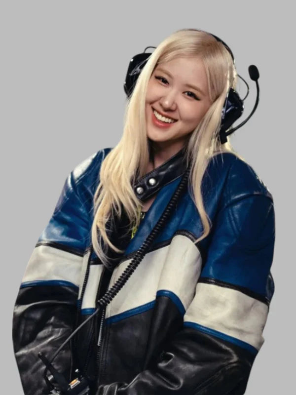 2025 Mimai GP ROSE Leather Racer Jacket