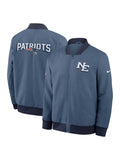 2025 New England Patriots Nike Rivalries Jacket Storm Blue