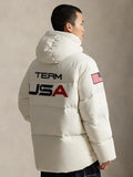2026 Winter Olympics Team USA Polo Ralph Lauren Flagbearer Jacket White