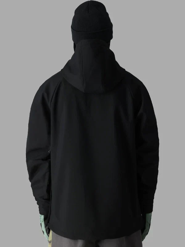 686 Waterproof Black Hoodie