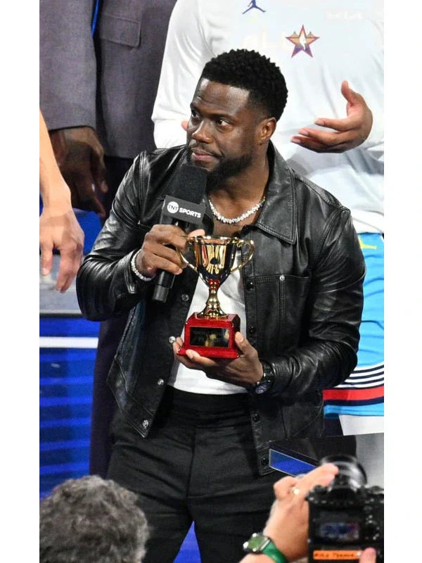 74th NBA All-Star Kevin Hart Leather Jacket