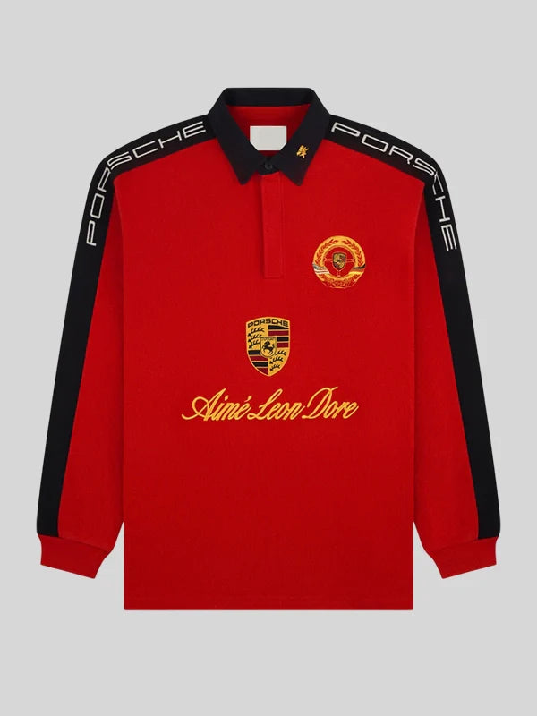 ALD x Porsche Crest Rugby Shirt