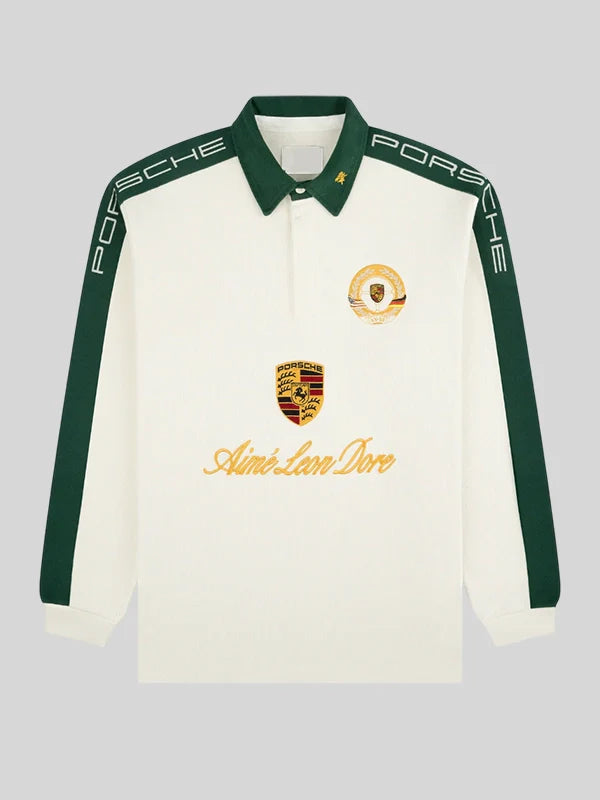 ALD x Porsche Crest Rugby Shirt
