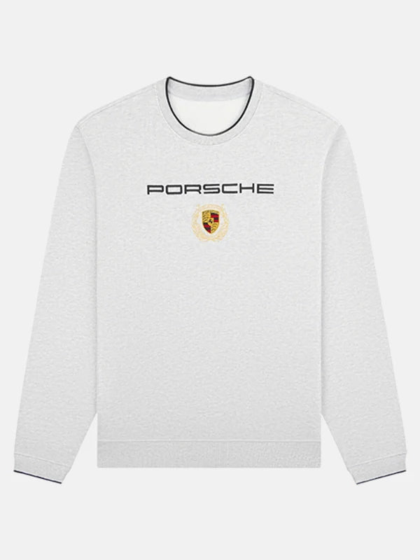 ALD x Porsche Embroidered Crewneck Sweatshirt