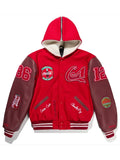 AWAKENY x Coca-Cola Letterman Jacket Red