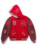 AWAKE NY x Coca-Cola Red Varsity Jacket