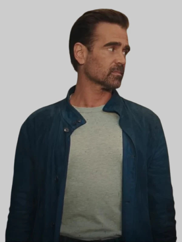 A Big Bold Beautiful Journey Colin Farrell Jacket Blue