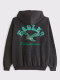 Abercrombie Philadelphia Eagles Hoodie Black