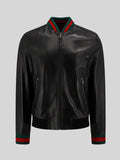 Adam Devine Gucci Leather Jacket