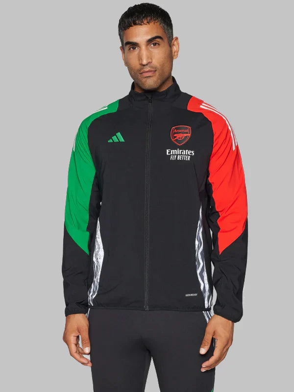 Adidas Arsenal London Presentation Jacket Black